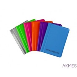 Okładka na dokumenty mini NEW COLOURS (mix 10 szt)KOD-03 BIURFOL