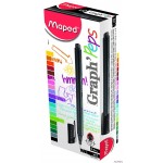 Cienkopis GRAPH PEPS czarny 749111 MEPED 0.4mm