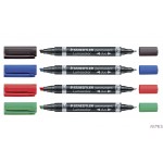 Marker LUMOKOLOR DUO F/M czarny S 348B-9