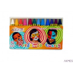 Kredki do twarzy 12kol FC-12 ALIGA