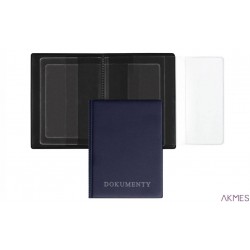 Okładka na dokumenty z dow. rej. PREMIUM GRANAT BIURFOL OD-06-02