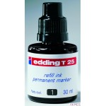 Tusz do mark.perm.30ml czarny T25/001 EDING
