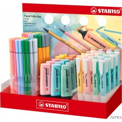 Displey PEN68/POINT88/BOSS/SWING/pastelowe 24/04-2