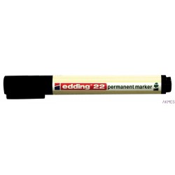 Marker EDDING permanentny ekologiczny ścięta końcówka czarny 22/001/c ed