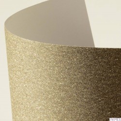 Arkusz samoprzylepny brokatowy złoty A4 (10) 150g/m2 254010