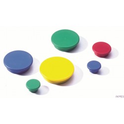 Magnesy do tablic, ? 32 mm Mix kolorów 470300 DURABLE