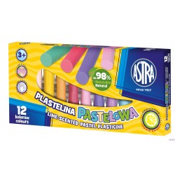 Plastelina 12kol pastel. zapach limonki 303114001