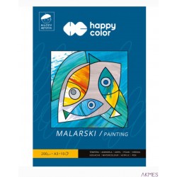 Blok malarski MŁODY ARTYSTA A3 10ark. 200g HA 3720 3040-M10 HAPPY COLOR