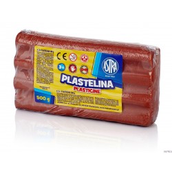 Plastelina metaliczna 500g miedziana 303117016 ASTRA