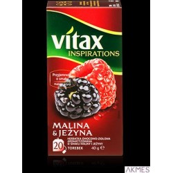 Herbata VITAX INSPIRATIONS MALINA&JEŻYNA 20t*2g zawieszka