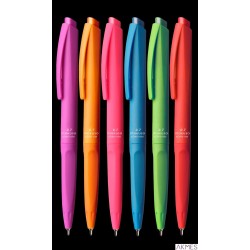 Długopis 0.7mm, mix kol.obudowy , wkład niebieski KD910-NM TETIS