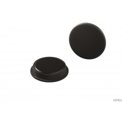 Magnesy do tablic, ? 37 mm Czarny 470401 DURA BLE