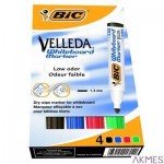 Marker VELLEDA 1704/1701MIX (4) okr.BIC 904941/1199001704