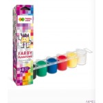Farba plakatowa HAPPY COLOR TEMPERA 6kol. x25ml HA 3310 0025-K6
