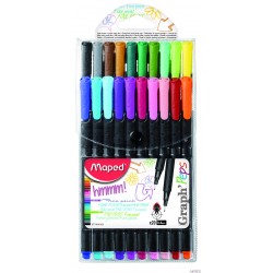 Cienkopis GRAPH PEPS 20szt.etui 749151 MEPED 0.4mm