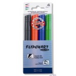 Marker do FLIPCHART 1405 4 kolory okrągła końcówka 771405