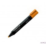 Marker 350-4 pomarań.STAEDTLER LUMOCOLOR ścięty permamentny