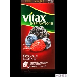 Herbata VITAX INSPIRATIONS OWOCE LEŚNE 20t*2g zawieszka