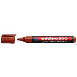 Marker-foliop.300 brązowy EDDING końcówka okrągła