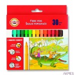 Flamastry 30kol.771002/CJ08 w kartoniku KOH-I-NOOR