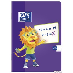 Zeszyt A5 16k kratka LION 90g.OXFORD 100302227/400106952