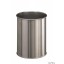 Kosz na śmieci, stal nierdzewna, okrągły 15 S rebrny 337223 DURABLE