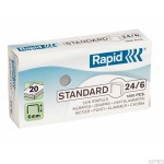 Zszywki RAPID Standard 24/6 1M, 1000 szt., 24855600