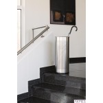 Stojak na parasole, stal nierdzewna, okrągły 28,5 Srebrny 337123 DURABLE