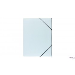 Teczka A4 z gumką - szeroka. kolor biały TG-02-06