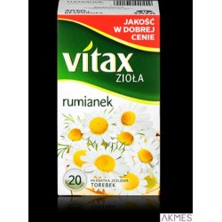 Herbata VITAX RUMIANEK 20t *1,5g ziołowa bez zawieszki