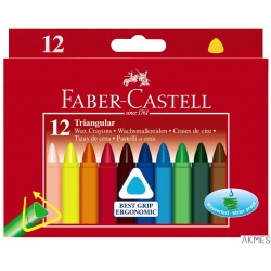 Kredki świec.trójk.12k. 120010 FC