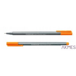 Cienkopis TRIPLUS FINEL 334-401 pomarańczowy neonowy 0.3mm