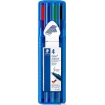 Długopis triplus ball, F, 4 kol. w etui, Staedtler S 437 FSB4
