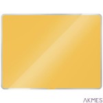 Szklana tablica magnetyczna Leitz Cosy 60x40cm, żółta 70420019