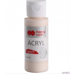 Farba akrylowa Matt, 60 ml, delikatny beż, HAPPY COLOR HA 7375 0060-144