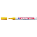 Marker lak.1-2mm 751 żółty EDD ING końcowka okrągła