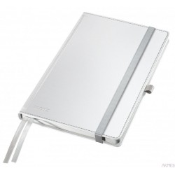 Notatnik w twardej oprawie Leitz Style A5, w kratkę, biały 44860004