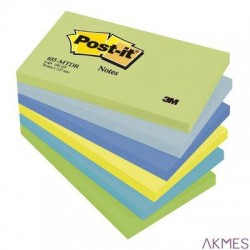 Bloczek samoprzylepny POST-IT_ (655-MTDR), 127x76mm, 6x100 kart., paleta marzycielska