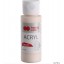 Farba akrylowa Matt, 60 ml, brzoskwiniowa perła, HAPPY COLOR HA 7375 0060-145