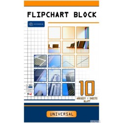 Blok do flipcharta 10k kratka 100x64 INTERDRUK