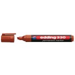 Marker-foliopis 330-7 brąz EDDING końcówka ścięta
