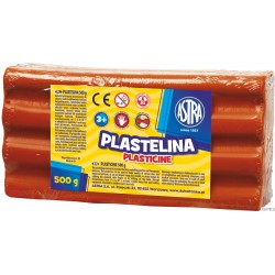 Plastelina Astra 500g czerwona 303117006 ASTRA