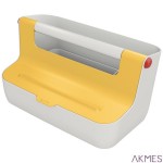 Pojemnik z uchwytem Leitz Cosy, żółty 61250019