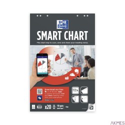 Blok do flipchart 650x980 20k 90g SMART CHART 400059716/400096277