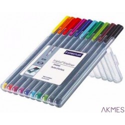 Cienkopis TRIPLUS FINELINER 10 szt. 0.3 STAEDLER 334-SB10