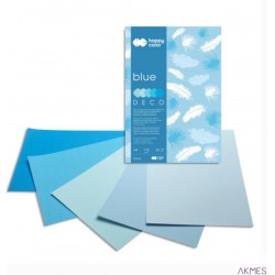 Blok DECO BLUE HAPPY COLOR A4 20ark.170g 5 ko lorów HA 3717 2030-032