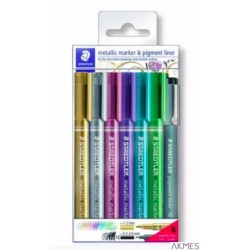 Marker metaliczny okrągły M (6 szt.+308C2-9) S 8323-SWP6P STAEDTLERR
