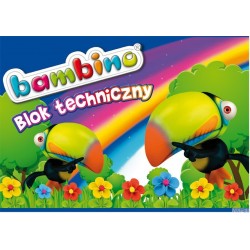 Blok techniczny BAMBINO A4 10kar.UNIPAP