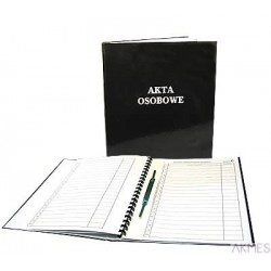 Teczka akt os.b/w opr.tw.czar. 339064 WARTA b/treści