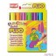 Farby w sztyfcie PLAYCOLOR FLUO ONE 6kol 10421 5g